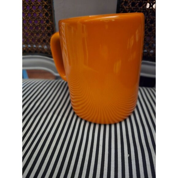 Rae Dunn Halloween Orange Spooky Coffee Mug 2021 - Picture 5 of 8